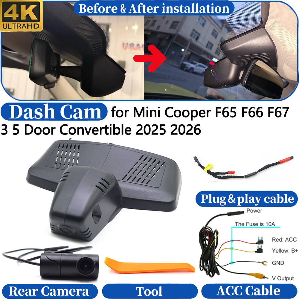 Outdoor Power G Motion - Dash Cam for Mini Cooper F65