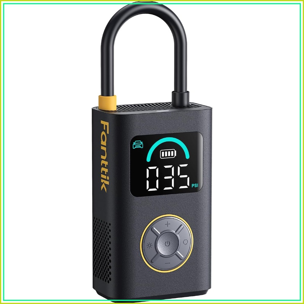 Air Compressor Portable - Portable Tire Inflator for Compact Car,