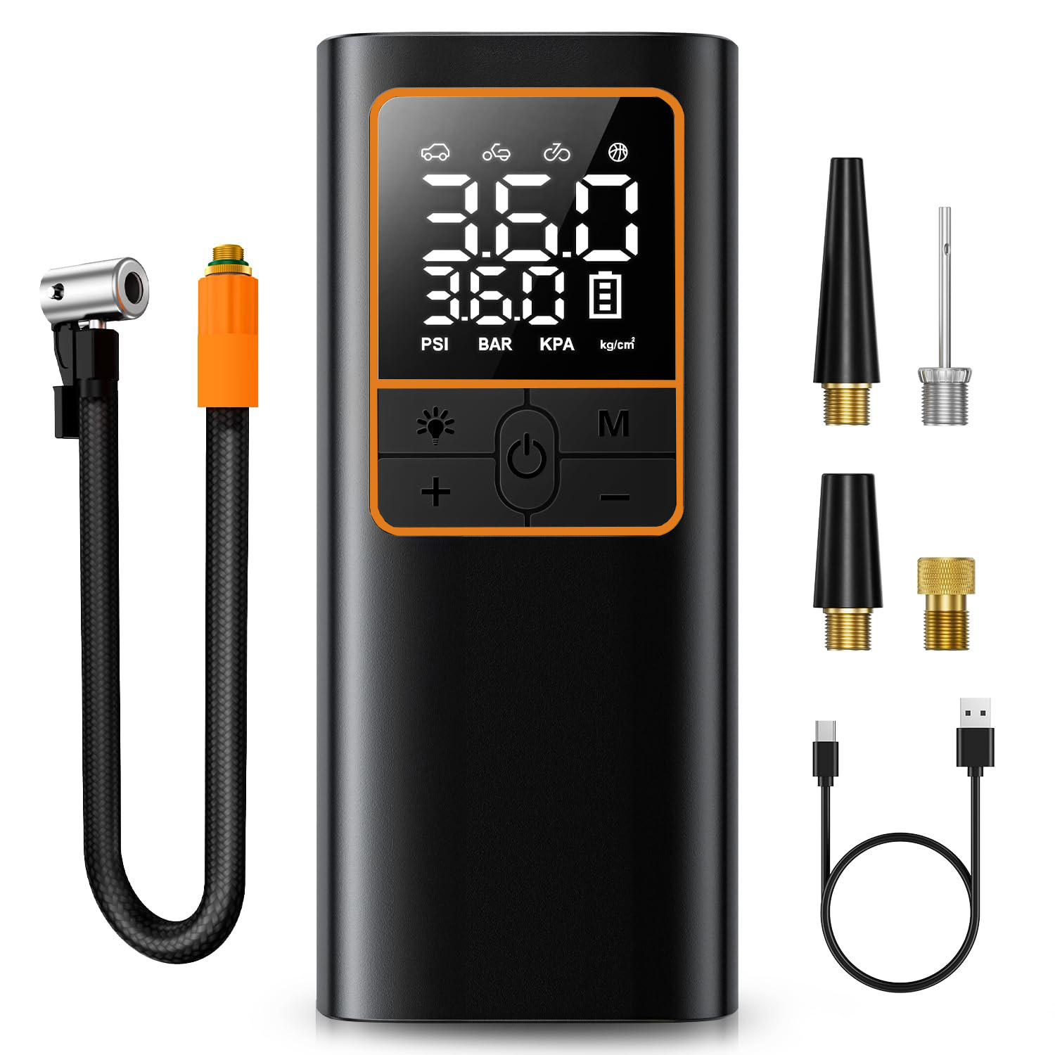 Air Compressor Portable - Tire Inflator Portable Air Compressor- 150PSI