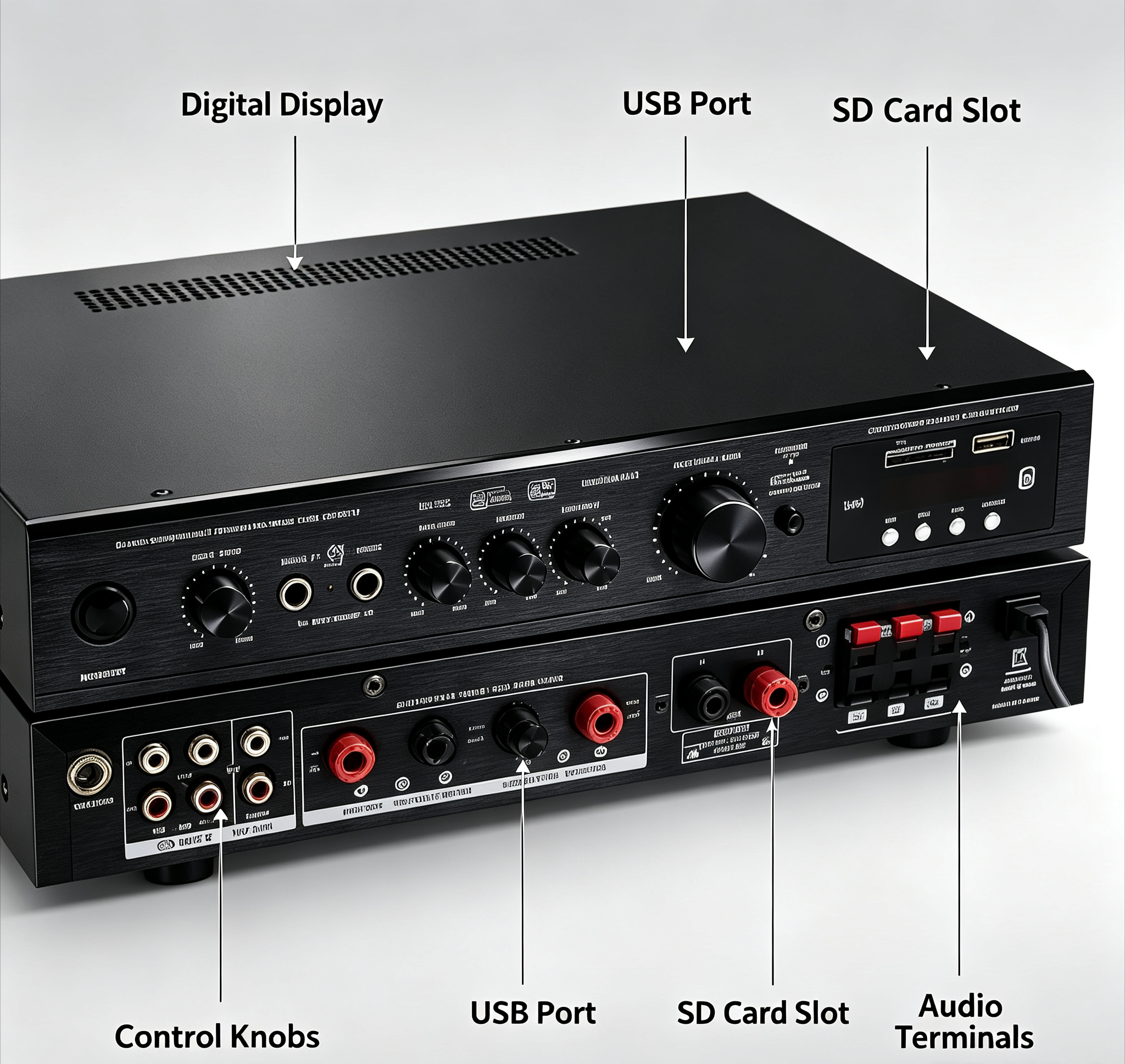 5.1 Channel High Power Bluetoo - Outdoor Power Amplifier review and price