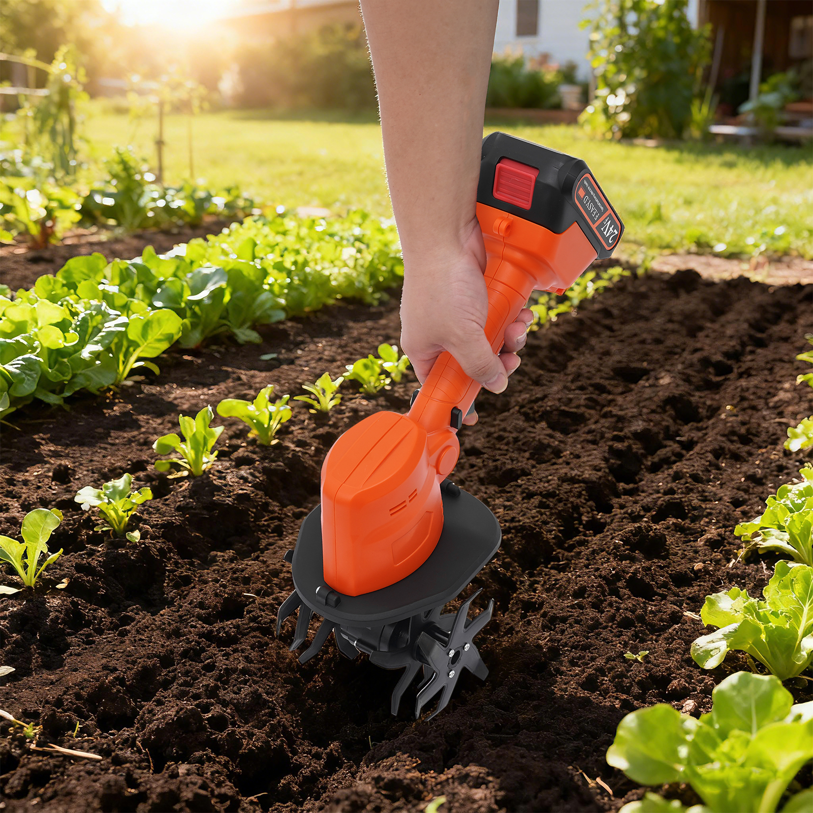 Mini Tiller Cultivator Lightwe - Garden Tiller Mini review and price