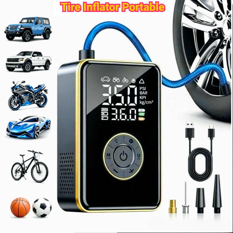 Tire Inflator Portable Air Com - Air Compressor Portable review and price