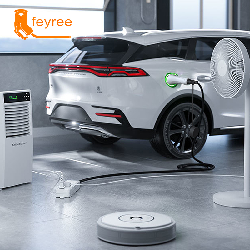 feyree V2L Cable Electric Car  - Outdoor Power Tower review and price