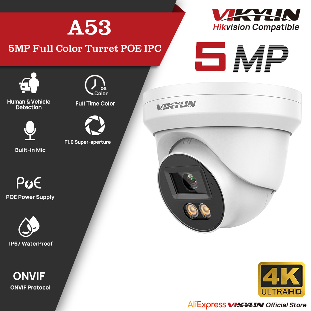 VIKYLIN 5MP Full Color Night V - Outdoor Power G Motion review and price