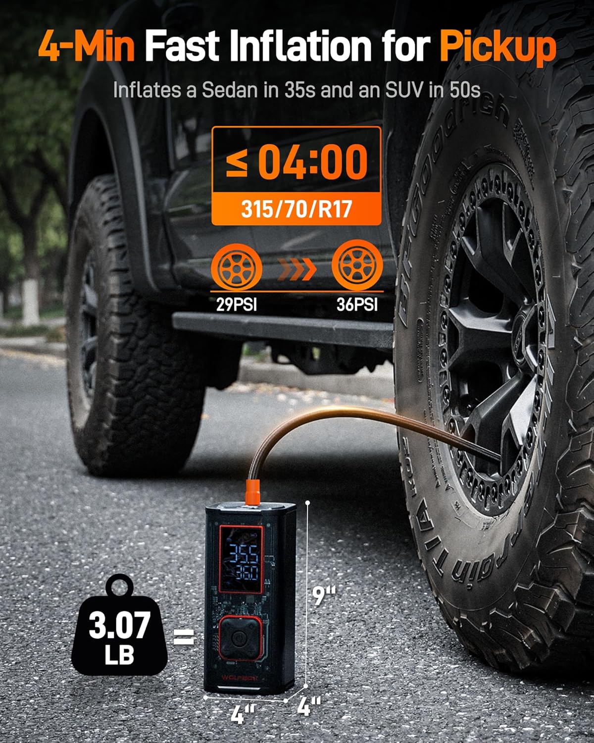 Tire Inflator Portable Air Com - Air Compressor Portable review and price