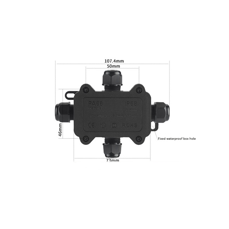 IP68 Outdoor Waterproof Juncti - Outdoor Power Distribution Box review and price