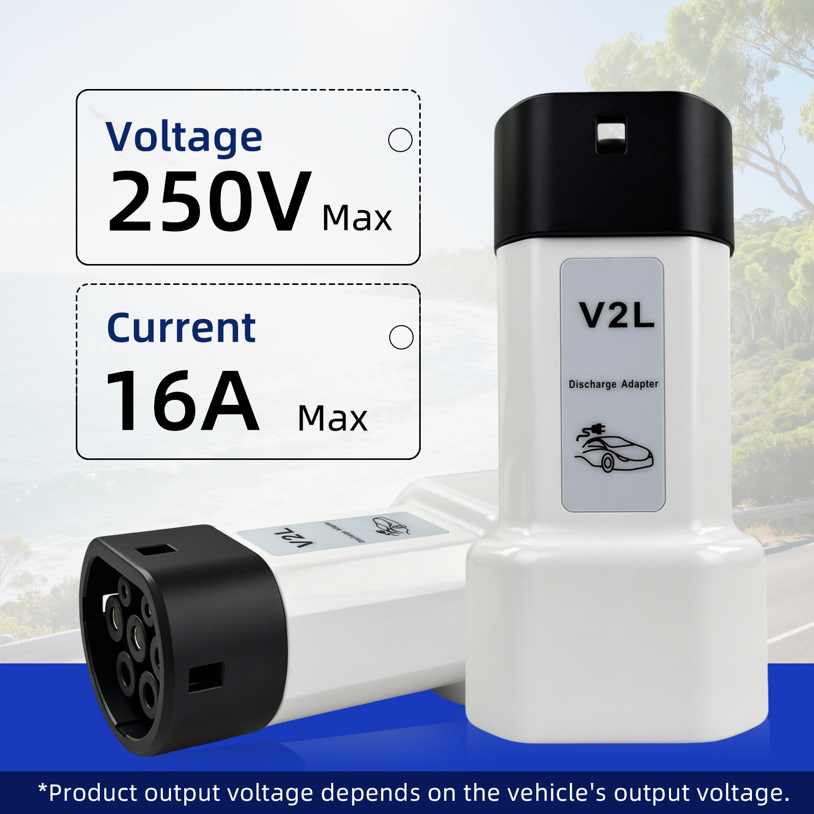 EVqiaoyi 16A Type2 V2L Dischar - Outdoor Power Plug In review and price