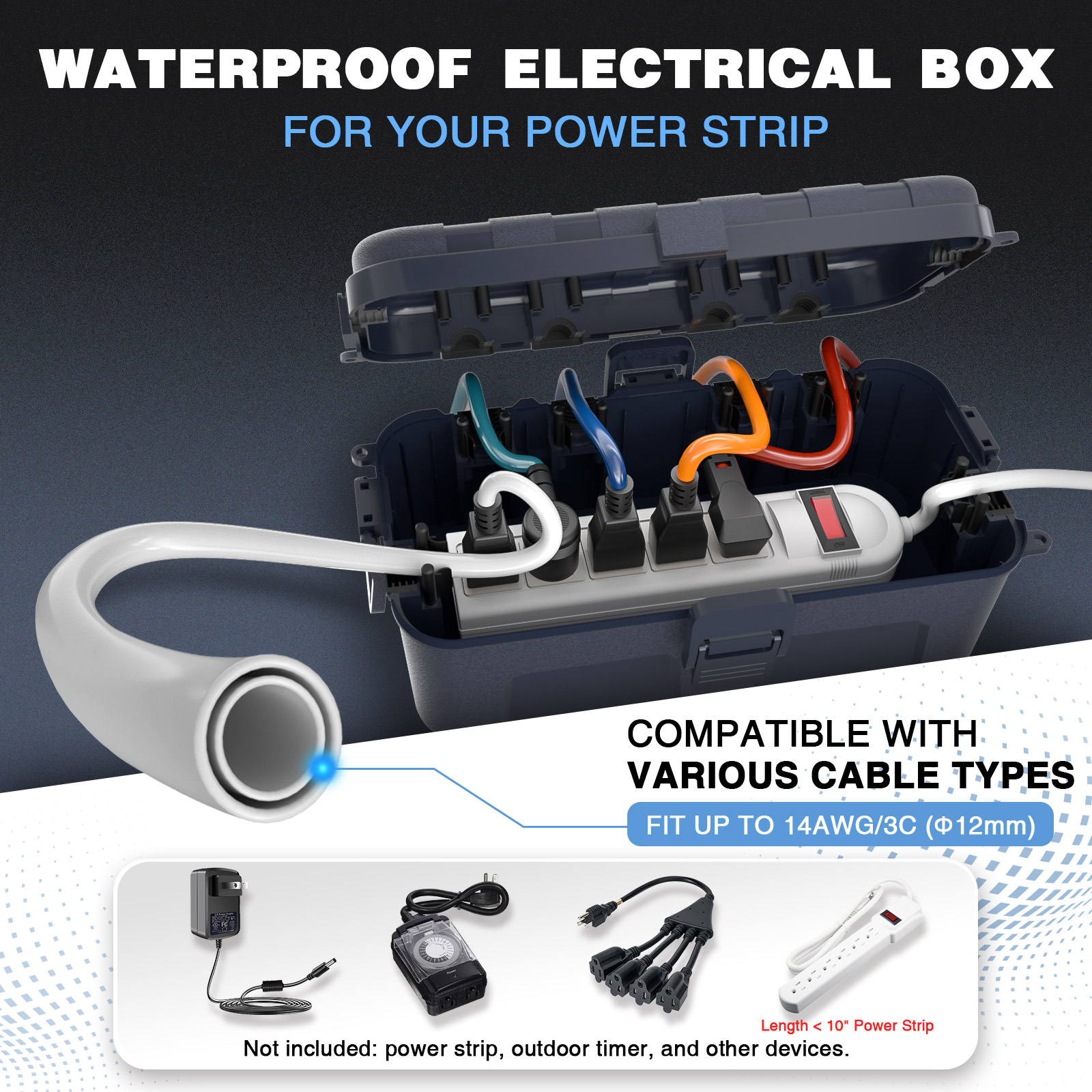 Outdoor Electrical Box Waterpr - Outdoor Power Plug In review and price