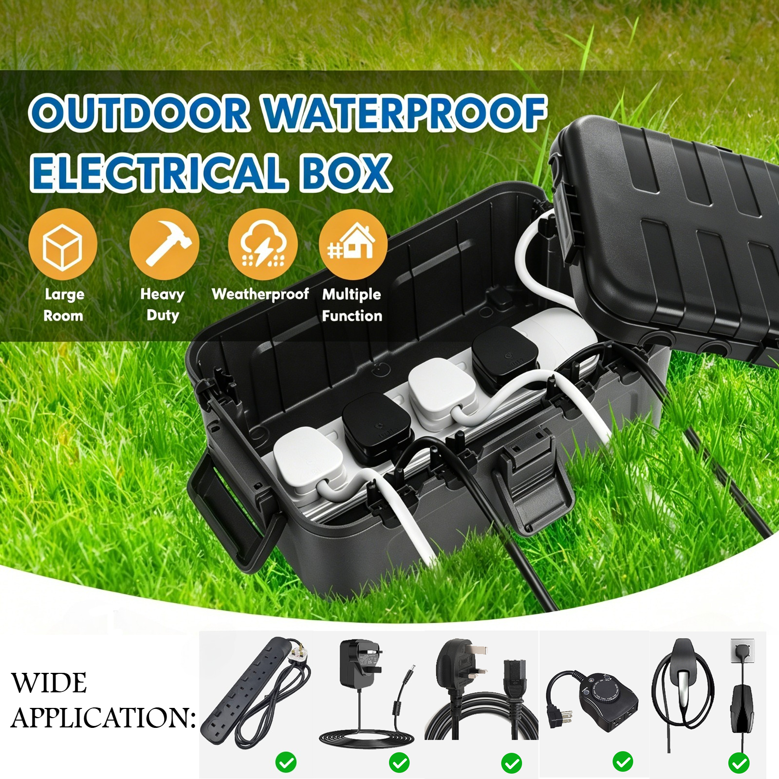 Restmo Large Outdoor Electrica - Outdoor Power Plug In review and price