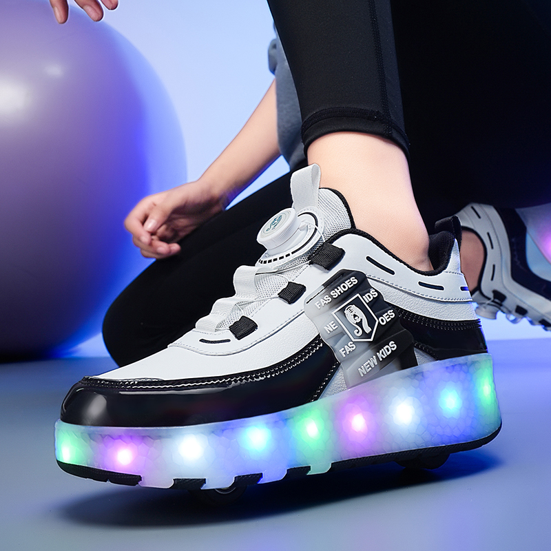 2 Wheels Dual-use Luminous Led - Outdoor Usb Power Supply review and price