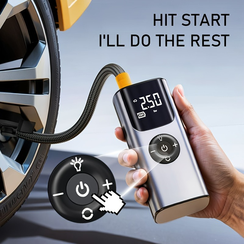 Car Wireless Air Pump Electric - Air Compressor Portable review and price