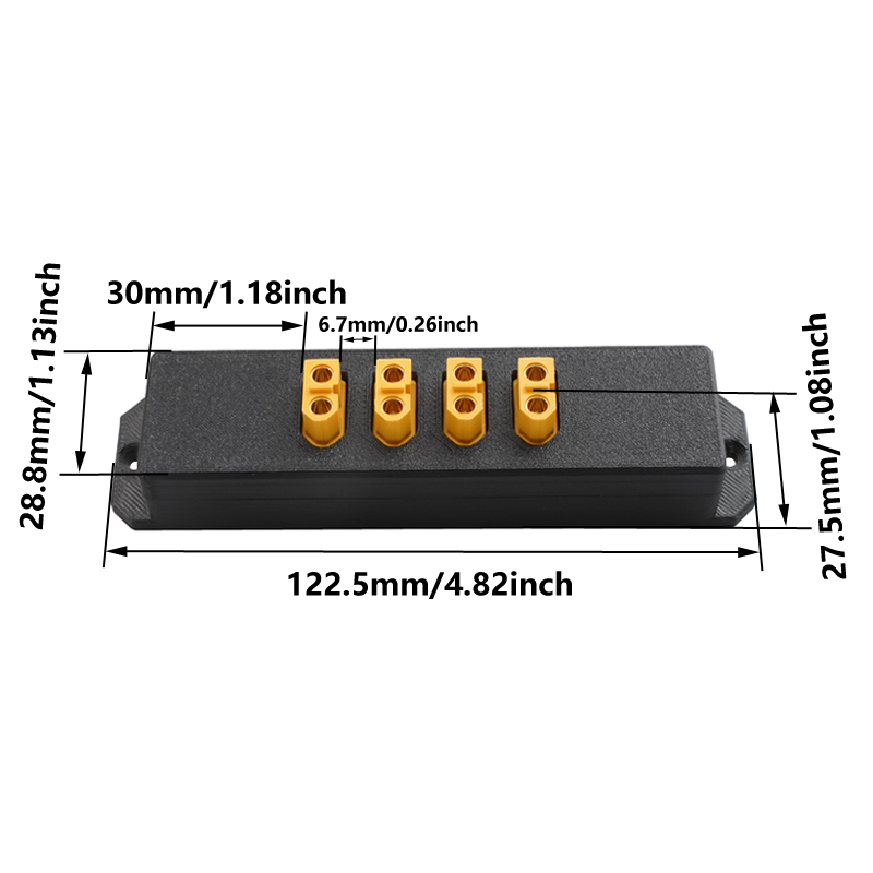 1PCS 4-Channel XT60 Power Dist - Outdoor Power Distributors review and price