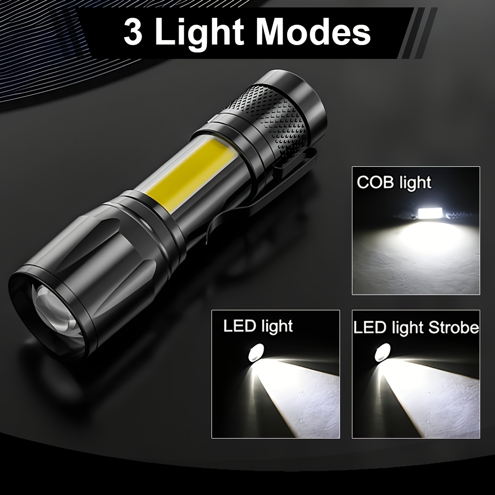 Mini LED Flashlight COB+XPE Po - Outdoor Usb Power Supply review and price