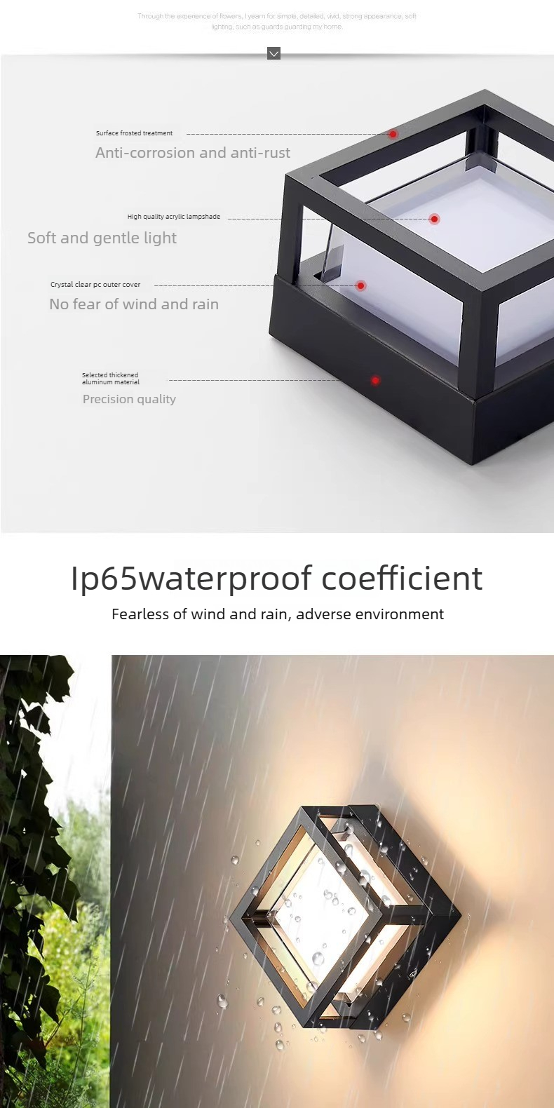 Outdoor Post Top Light 12W20W  - Outdoor Power Tower review and price