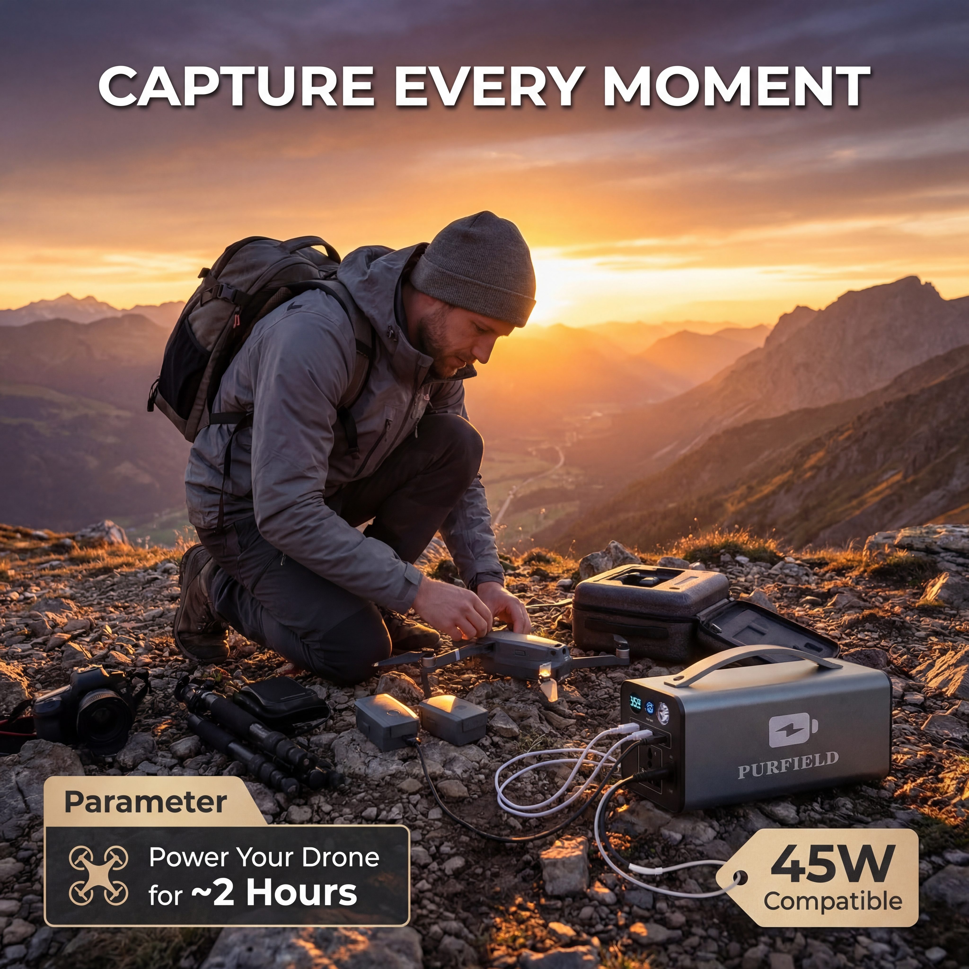 180W Outdoor Power Station 320 - Outdoor Power Tower review and price