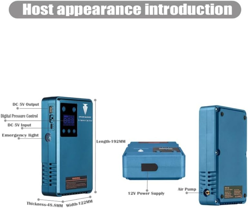 Jump Starter with Air Compress - Air Compressor Portable review and price