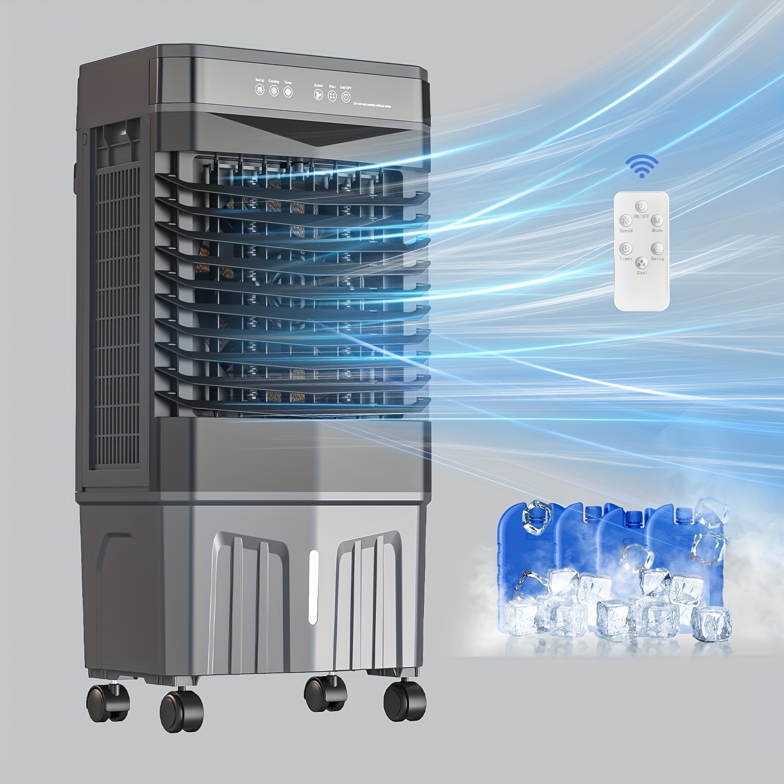 1800CFM Portable Air Cooler wi - Outdoor Power Plug In review and price