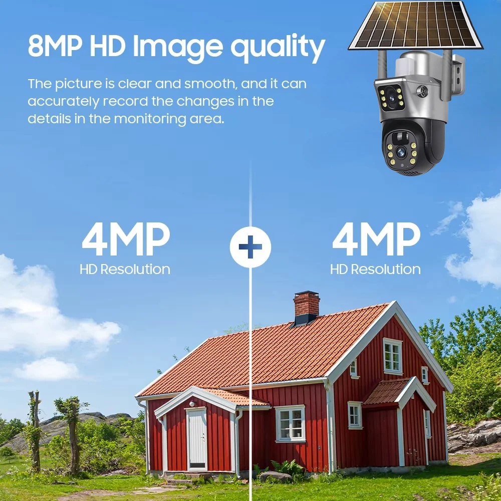4K Solar-Powered Surveillance  - Outdoor Power G Motion review and price