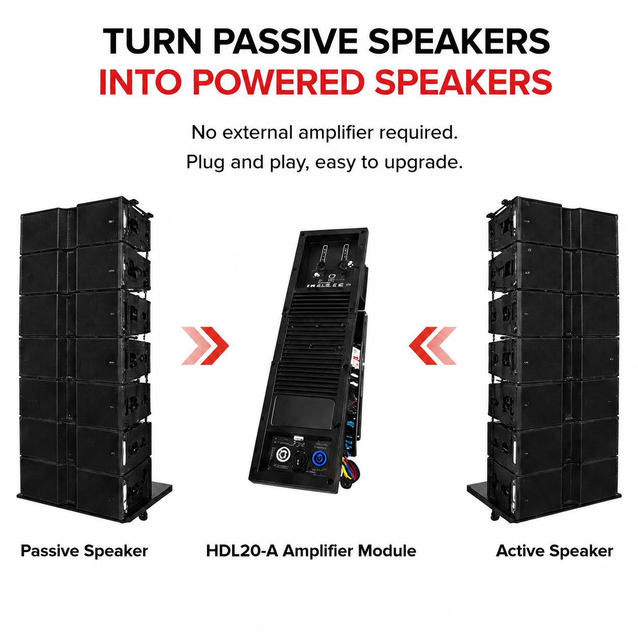 Gooermi  HDL20-A DSP Class D P - Outdoor Power Amplifier review and price