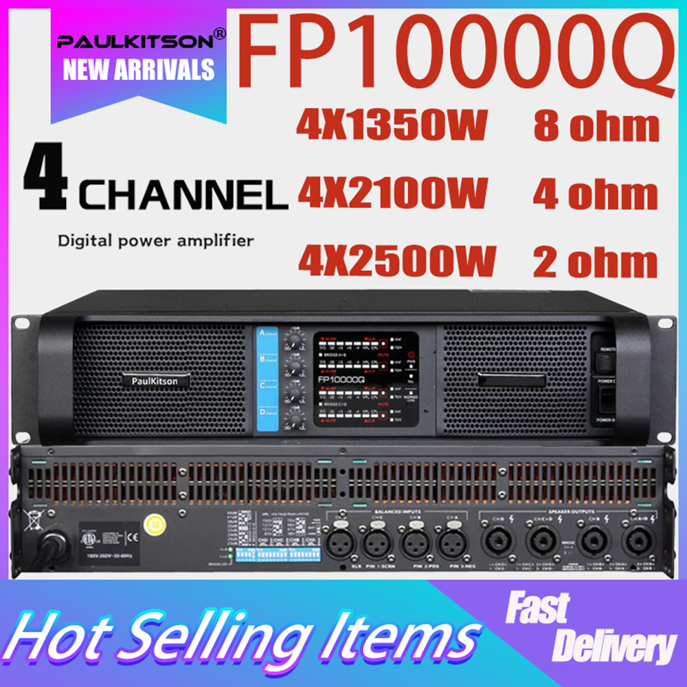 Paulkitson FP10000q 2500W 4 Ch - Outdoor Power Amplifier review and price