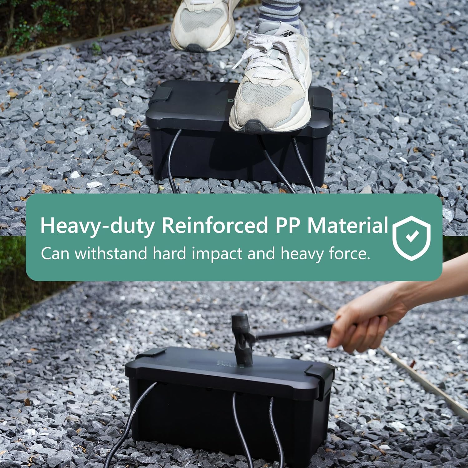 Diivoo Outdoor Waterproof Elec - Outdoor Power Distribution Box review and price