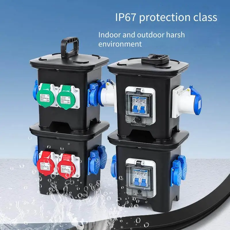 Portable Small Temporary Power - Outdoor Power Distribution Box review and price