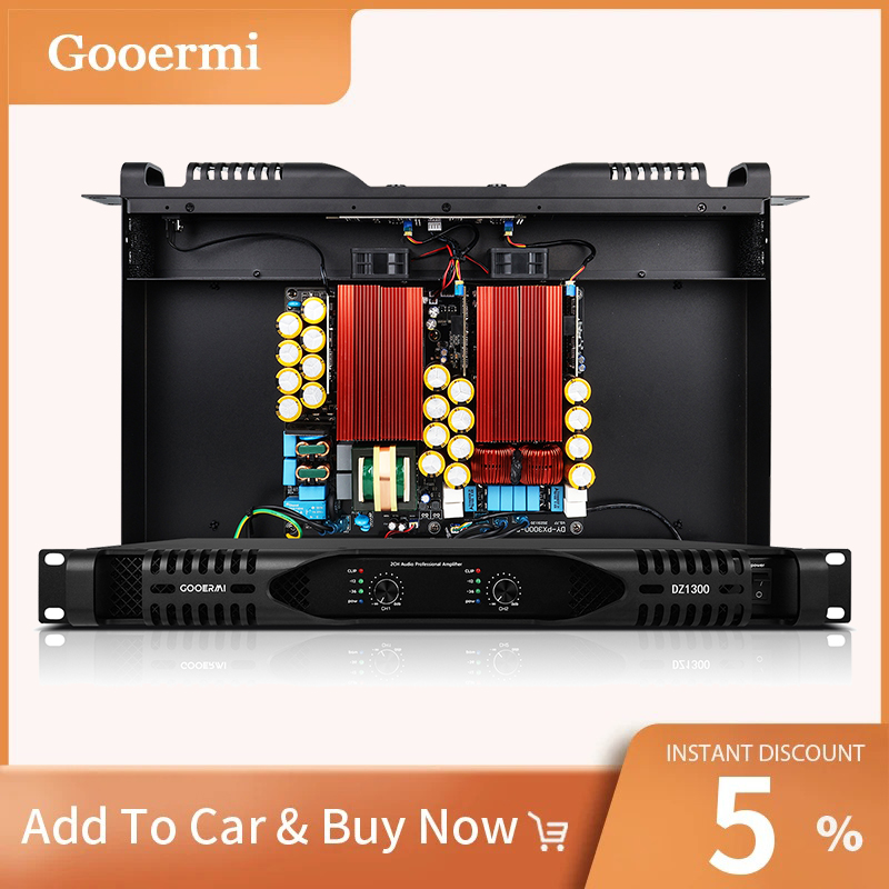Gooermi DZ1300 1U Class D Powe - Outdoor Power Amplifier review and price