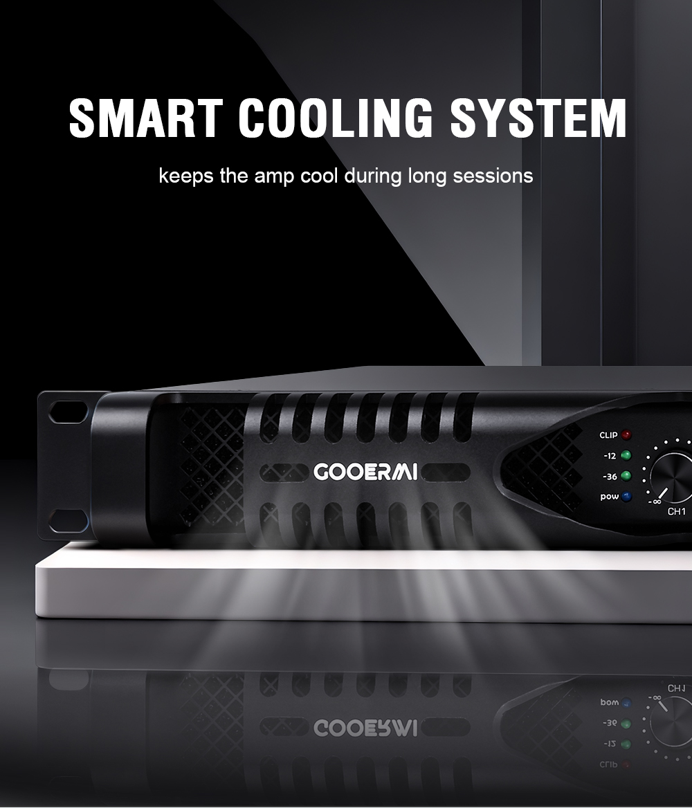 Gooermi DZ1300 1U Class D Powe - Outdoor Power Amplifier review and price