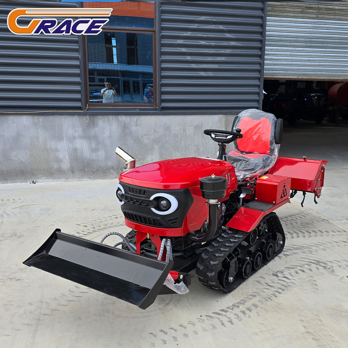 Customize Mini Crawler Tractor - Garden Tiller Mini review and price