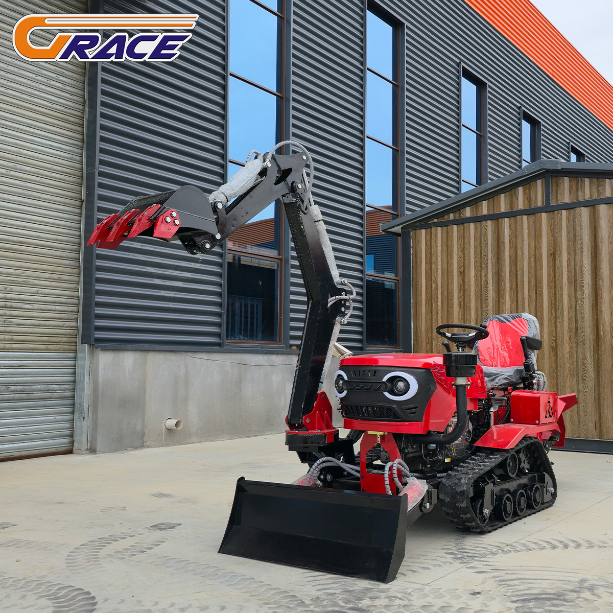 Customize Mini Crawler Tractor - Garden Tiller Mini review and price