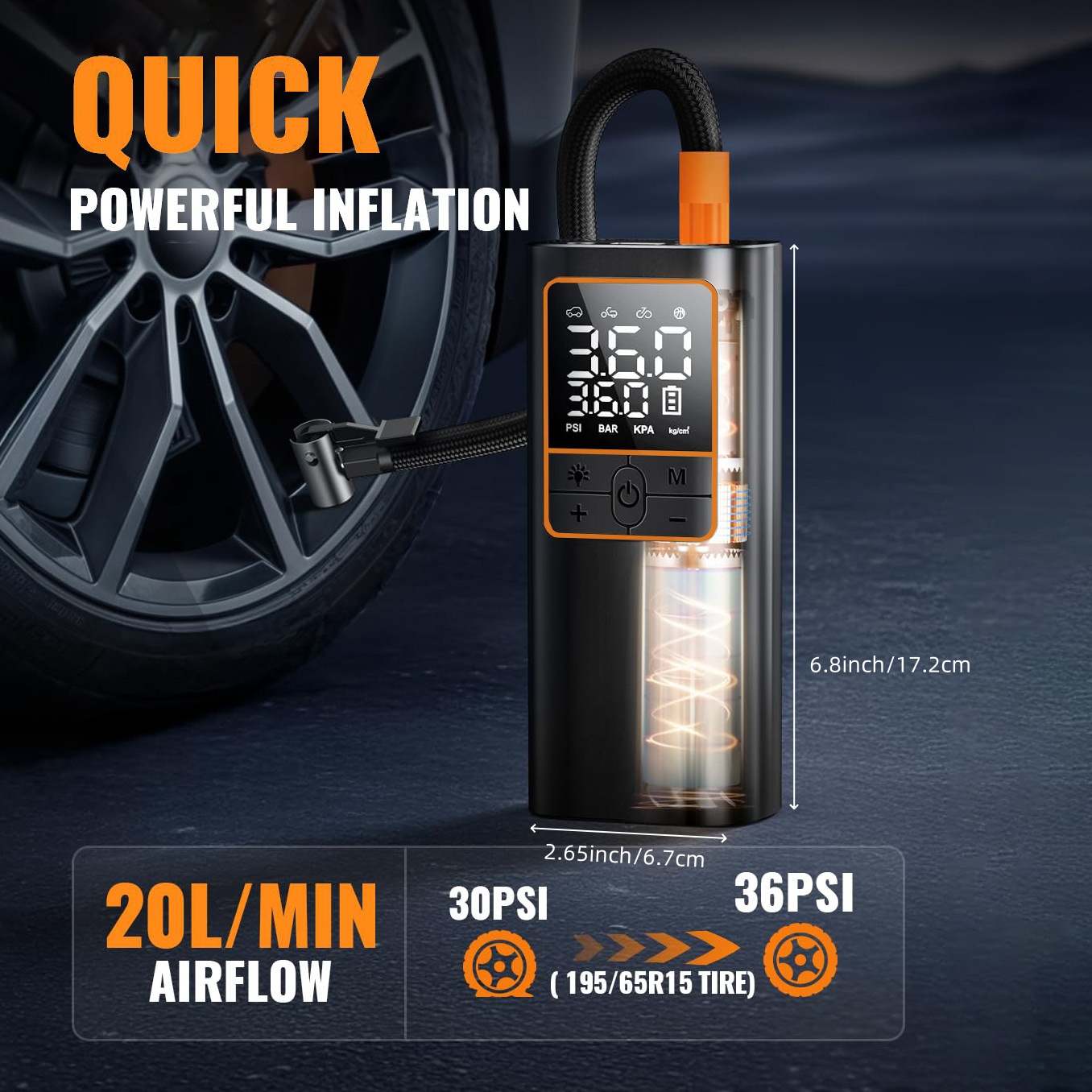 Tire Inflator Portable Air Com - Air Compressor Portable review and price