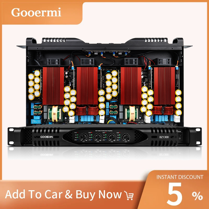 Gooermi DE2300 1U 4-Channel Di - Outdoor Power Amplifier review and price