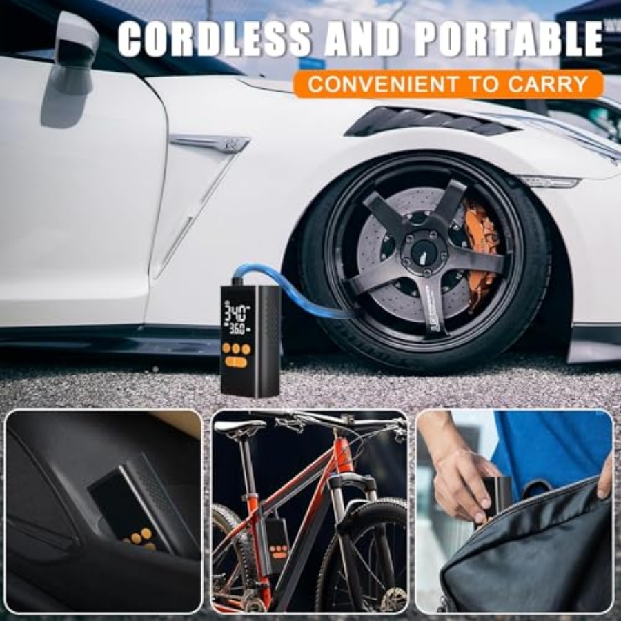 Tire Inflator Portable Air Com - Air Compressor Portable review and price