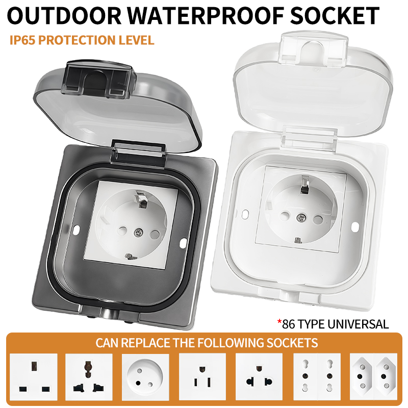 IP65 Waterproof Outdoor Socket - Outdoor Power Distribution Box review and price
