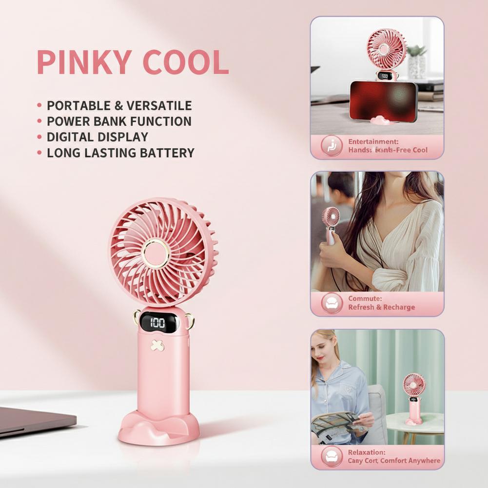 Portable Mini Fan With 6 Speed - Outdoor Usb Power Supply review and price