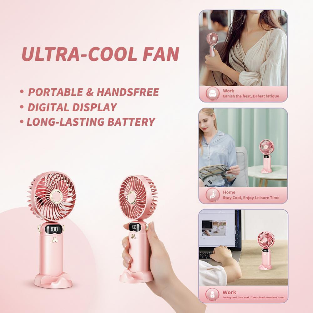 Portable Mini Fan With 6 Speed - Outdoor Usb Power Supply review and price