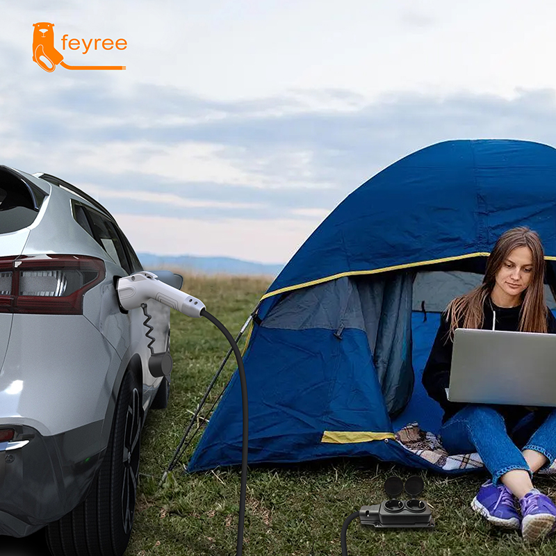 feyree Type1 16A Charger Cable - Outdoor Power Tower review and price
