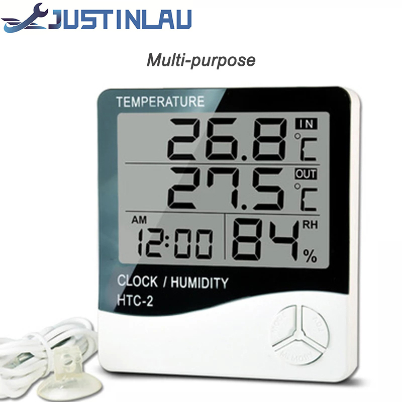 Digital LCD Thermo-hygrometer  - Outdoor Power Tower review and price