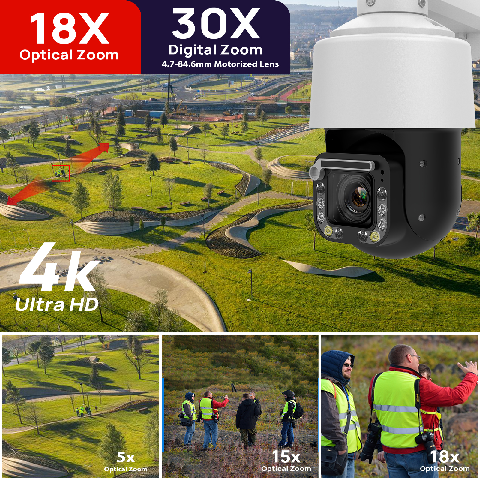 Vikylin 4K 8MP 18X Optical Zoo - Outdoor Power G Motion review and price