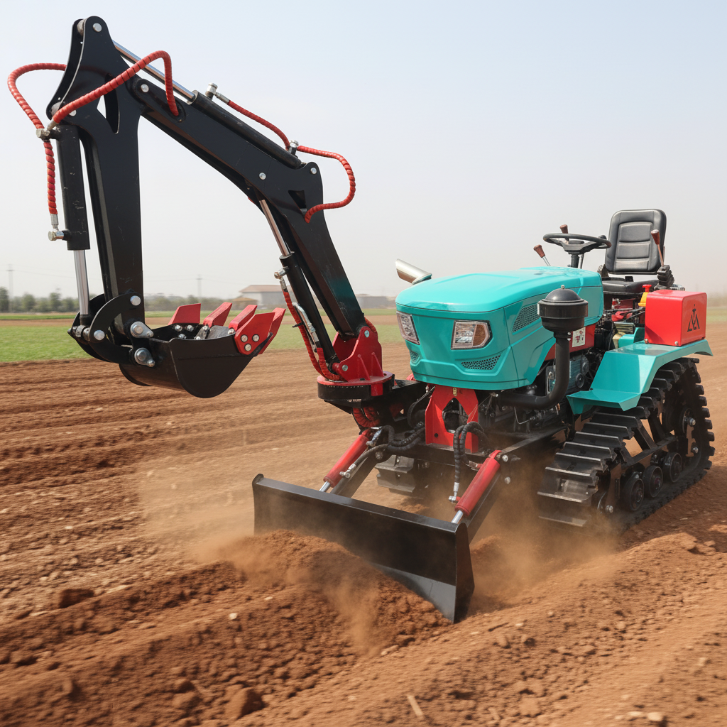 Customize Mini Crawler Tractor - Garden Tiller Mini review and price