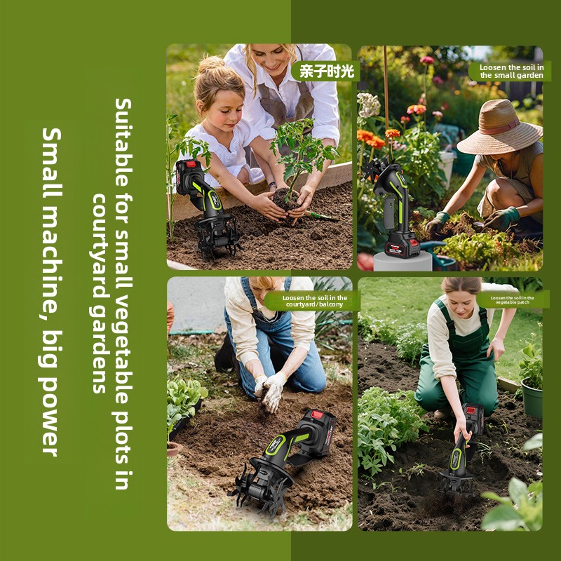 New Electric Handheld Cultivat - Garden Tiller Mini review and price