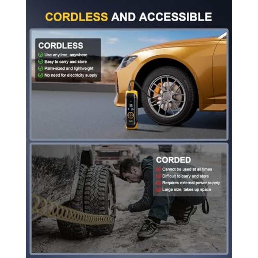 Tire Inflator Portable Air Com - Air Compressor Portable review and price